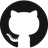 Logo of GitHub